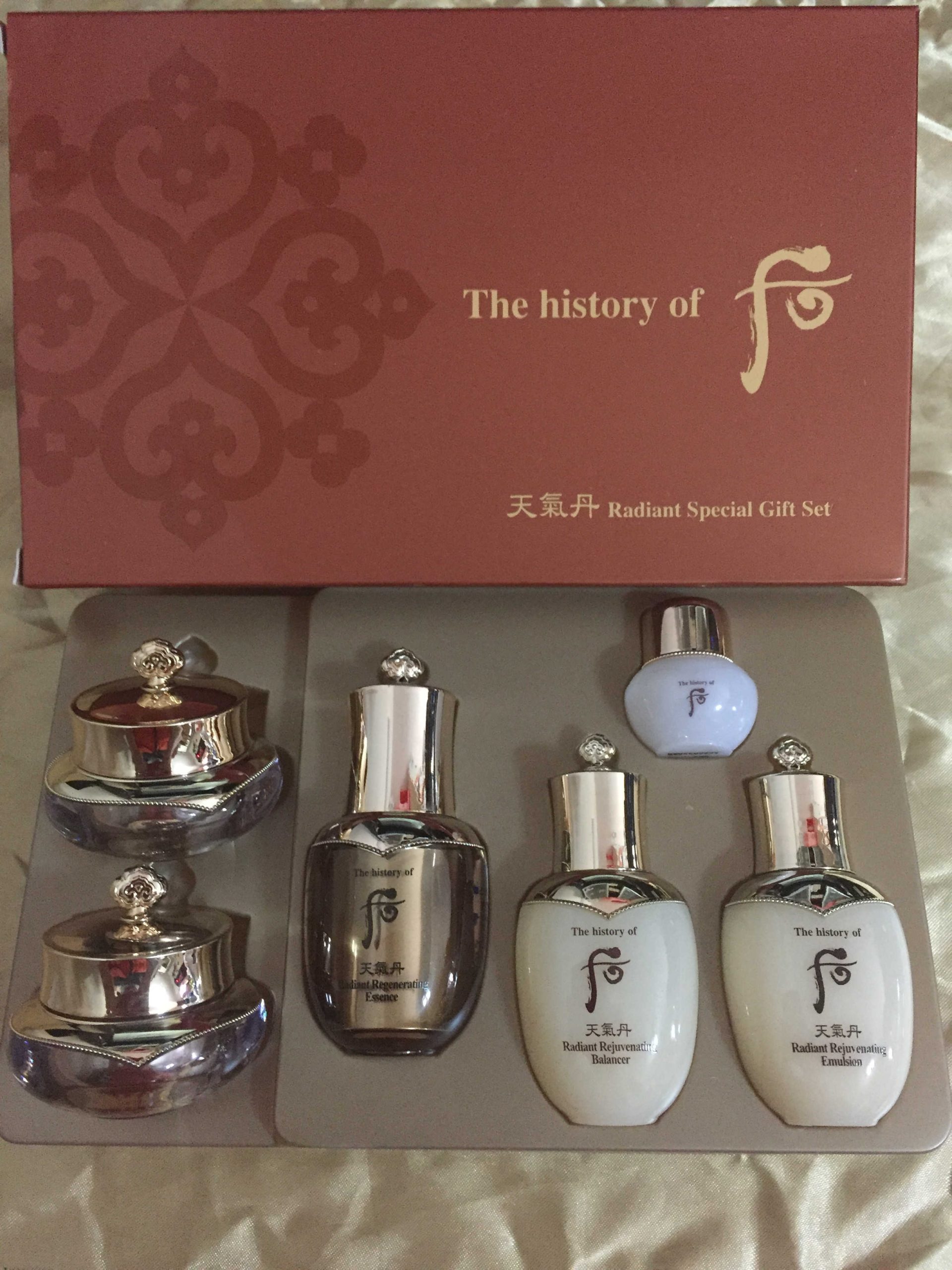 The History of Whoo Radiant Special Set (6pics)