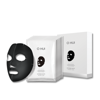 Extreme White 3D Black Mask