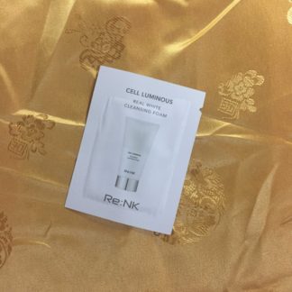 Cell Luminous Real White Cleansing Foam Sample