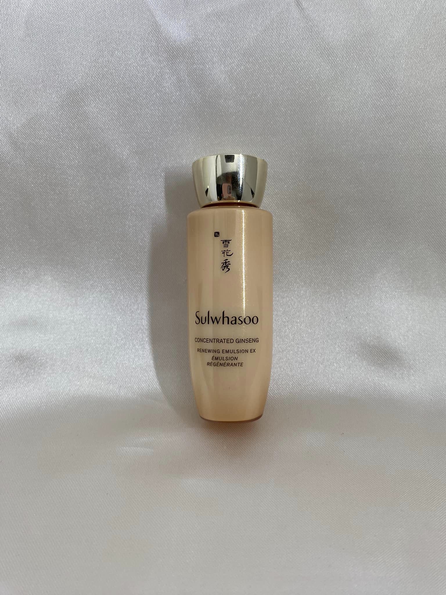 mimi様 New 雪花秀　滋陰生EX　化粧水25ml×3本＆乳液25ml×3本 滋陰生人參煥顏乳液25ml | 雪花秀| Dan Beauty