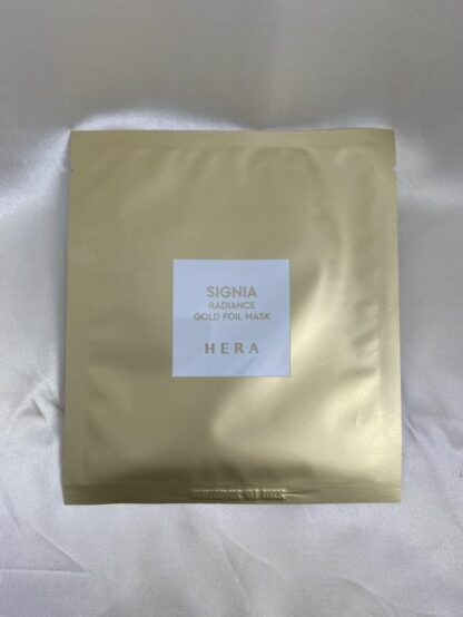 Signia Radiance Gold Foil Mask – 稀佳旎雅金箔錫紙面膜